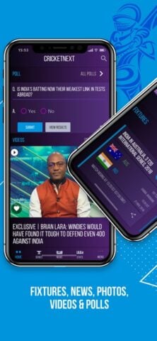 CricketNext: Live Score & News para iOS