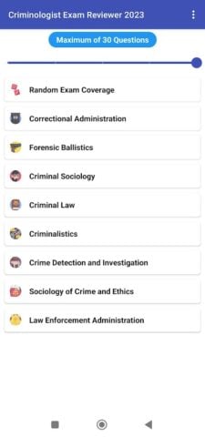 Criminology Exam Reviewer 2024 لنظام Android