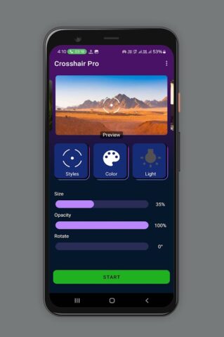 Crosshair Pro: mejor puntería para Android