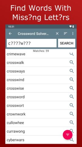 Crossword Solver King pour Android