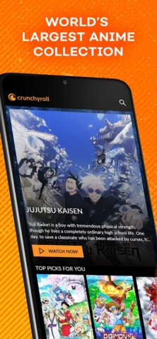 Crunchyroll für Android