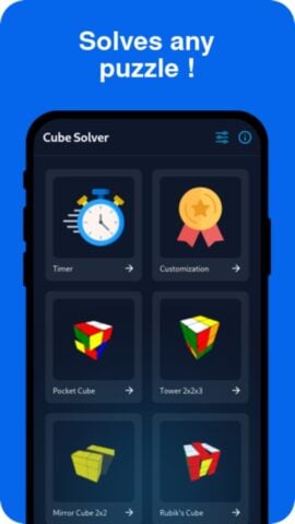 Cube Solver 3D para iOS