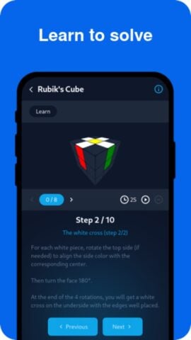 Cube Solver 3D لنظام iOS