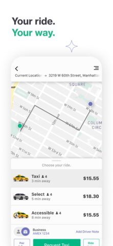 Curb – Request & Pay for Taxis for iOS