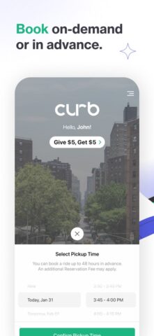 iOS용 Curb – Request & Pay for Taxis