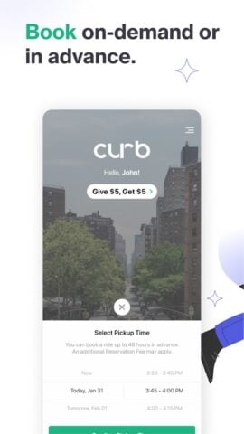 Android 用 Curb – Request & Pay for Taxis
