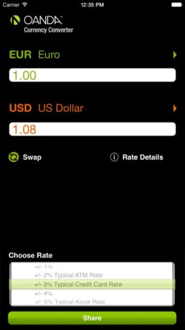 Currency Converter لنظام iOS