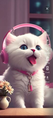 Cute Cat Wallpaper HD pour Android