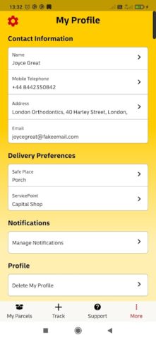 DHL Parcel per Android