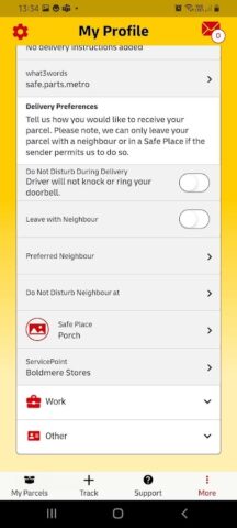 DHL Parcel para Android