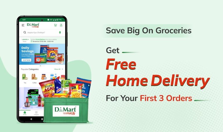 Android용 DMart Ready Online Grocery App