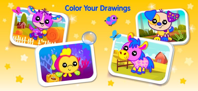 iOS용 유아용 그리기! 아기 색칠공부! 학습 어린이 그림 게임
