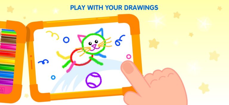 iOS 用 子供 知育 お絵かき ゲーム! 色塗り アプリ 幼児 3 歳