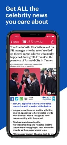 Daily Mail: Breaking News для iOS