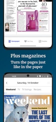 Daily Mail Newspaper لنظام Android