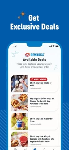 Dairy Queen® Food & Treats pour iOS