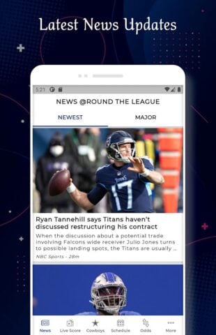 Dallas – Football Live Score for Android