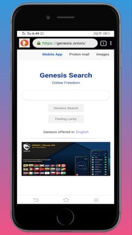 Dark Web Browser for Android
