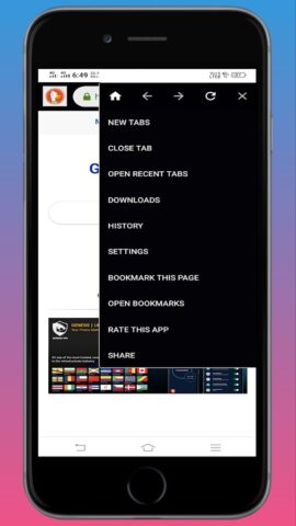 Dark Web Browser لنظام Android