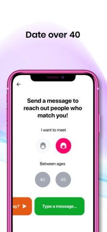 DateMyAge™ — Mature Dating 40+ для iOS