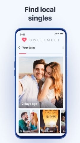 Android용 채팅 및 데이트 앱 – Sweet Meet