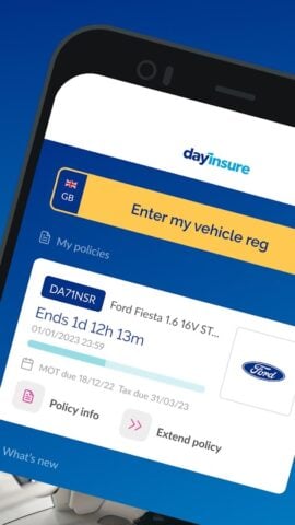 Dayinsure – Car Temp Insurance pour Android