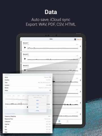 Decibel X – Pro dBA Fonometro per iOS