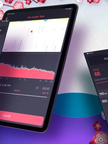 Sonometre – dB Decibel Meter pour iOS