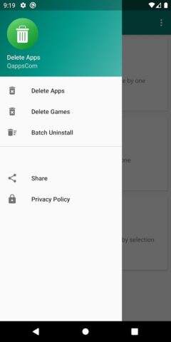 Delete apps Unused app remover สำหรับ Android