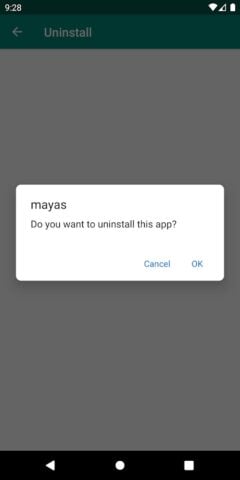 Delete apps : App löschen für Android