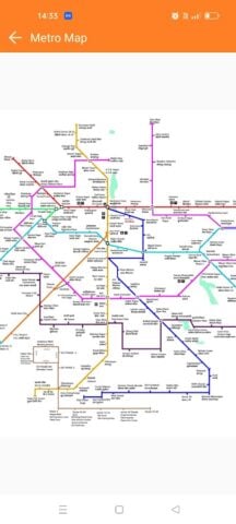 Delhi Metro Map,Route, DTC Bus para Android
