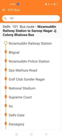 Android için Delhi Metro Map,Route, DTC Bus