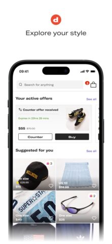 Depop – Fashion Marketplace per iOS