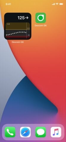 iOS 版 Dexcom G6