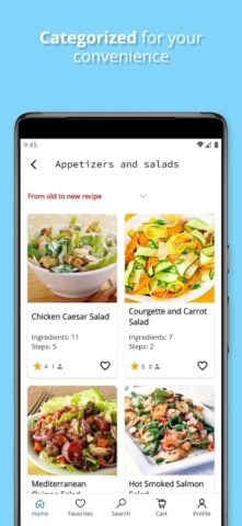 Android 版 Diet Recipes