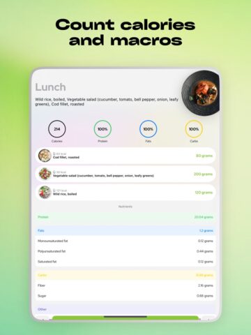 Dieta: Saudavel nutricao para iOS