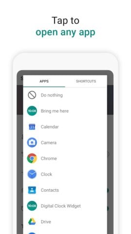 Widget Digitaluhr für Android