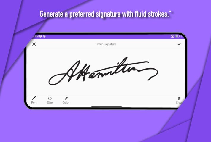 Digital Signature for Android