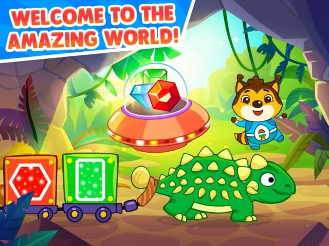 ไดโนเสาร์ – เกม สำหรับเด็ก สำหรับ iOS