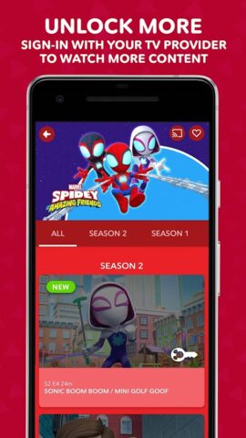 DisneyNOW – Episodes & Live TV pour Android