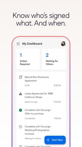 Docusign per Android