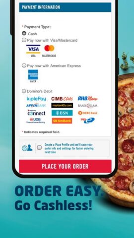 Android 版 Domino’s Pizza Malaysia