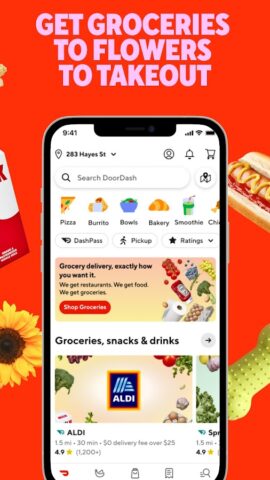 DoorDash – Food Delivery لنظام Android