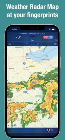 iOS 版 天氣雷達和實況天氣預報