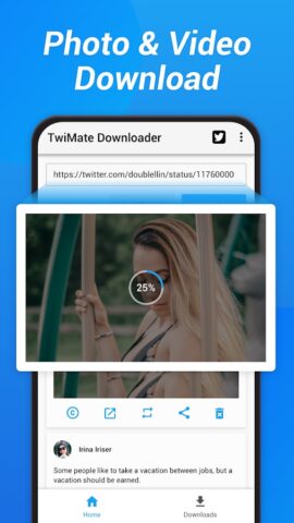 Downloader video per Twitter per Android