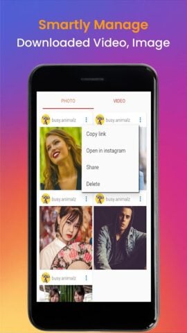 Downloader Video for Instagram pour Android