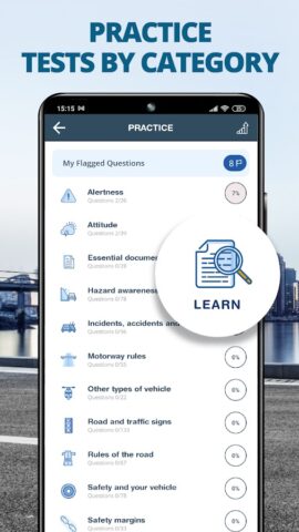 Driving Theory Test Study Kit لنظام Android
