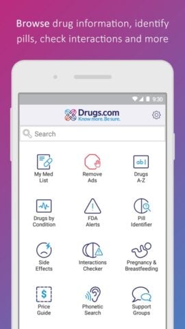 Drugs.com Medication Guide für Android