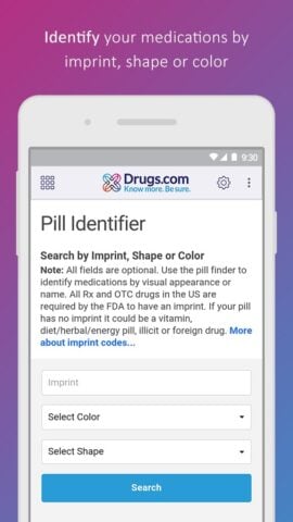 Drugs.com Medication Guide لنظام Android