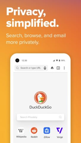 Android için DuckDuckGo Private Browser